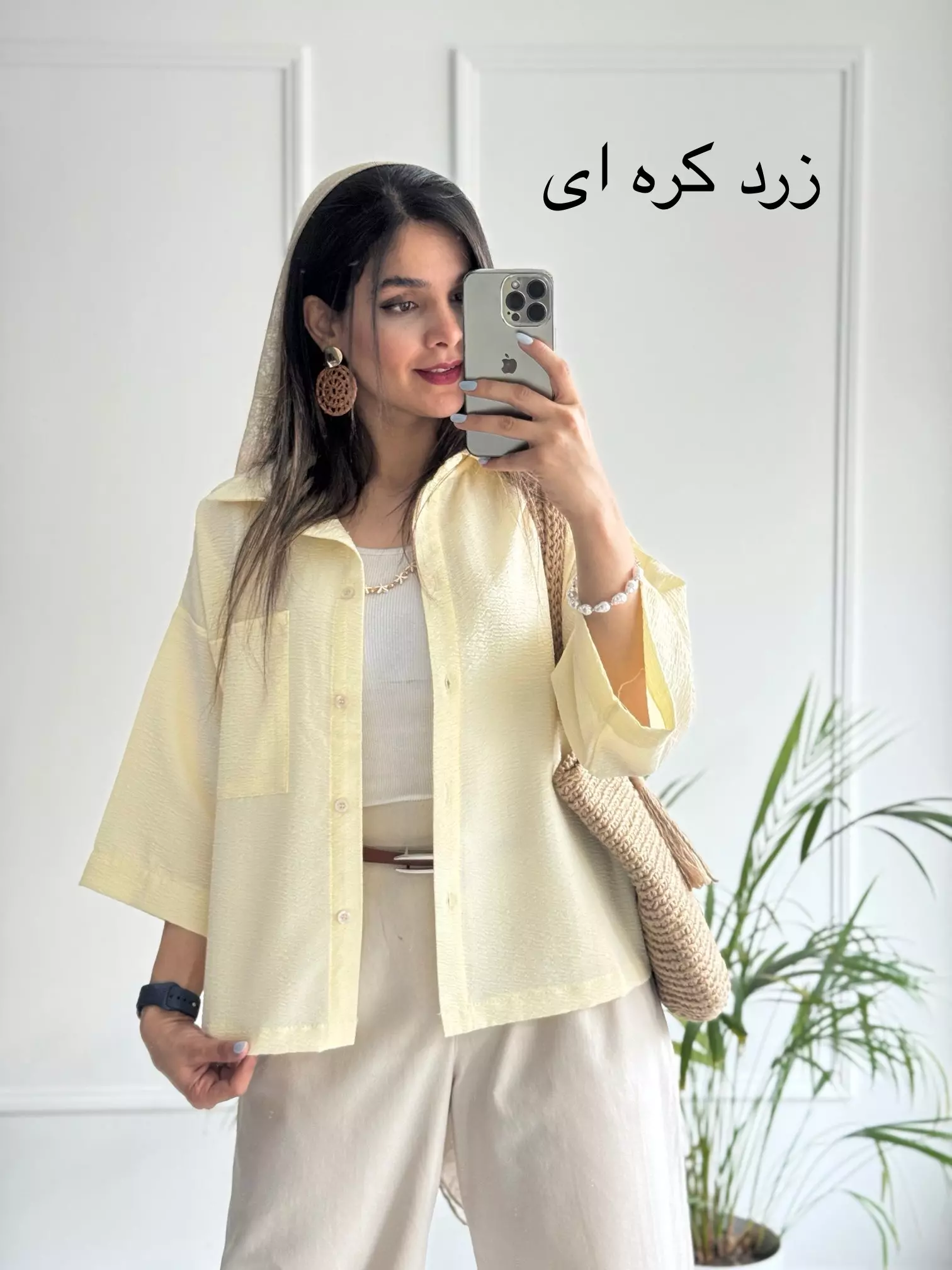 مانتو شومیزی باکسی آبنباتی